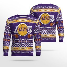 Los Angeles Lakers Ugly Christmas Sweater