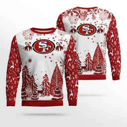 San Francisco 49Ers Christmas Ugly Sweater Xmax Tree Chistmas