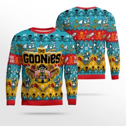 Goonies Never Say Xmas Ugly Christmas Sweater