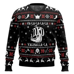 Valhalla Viking Ugly Christmas Sweater