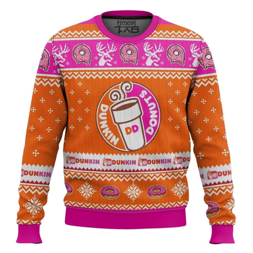 Dunkin' (formerly Dunkin' Donuts) Ugly Sweater
