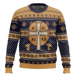 Jesus IC XC Ugly Christmas Sweater