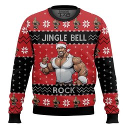Jingle Bell Rock The Rock Ugly Sweater