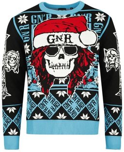 Bravado Guns N' Roses Holiday Ugly Christmas Sweater