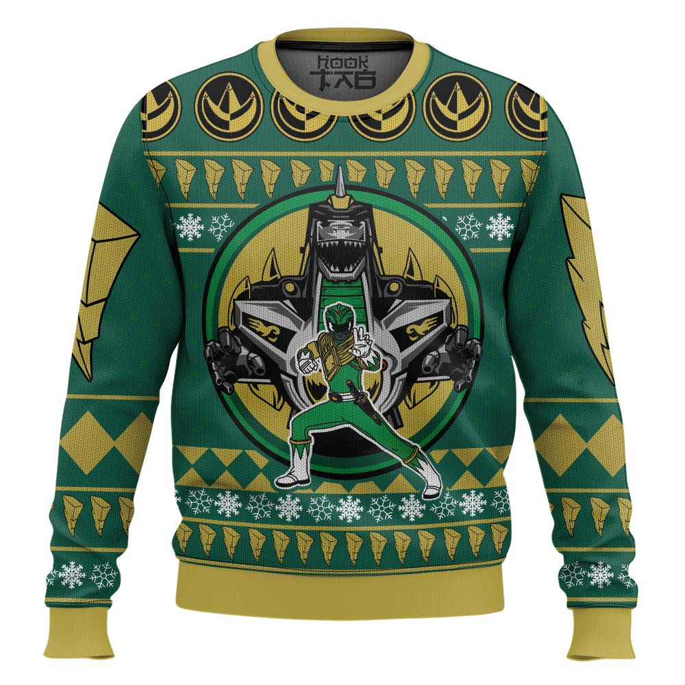 Dragonzord Power Rangers Ugly Christmas Sweater
