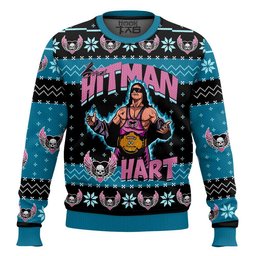 The Hitman Bret Hart Ugly Sweater