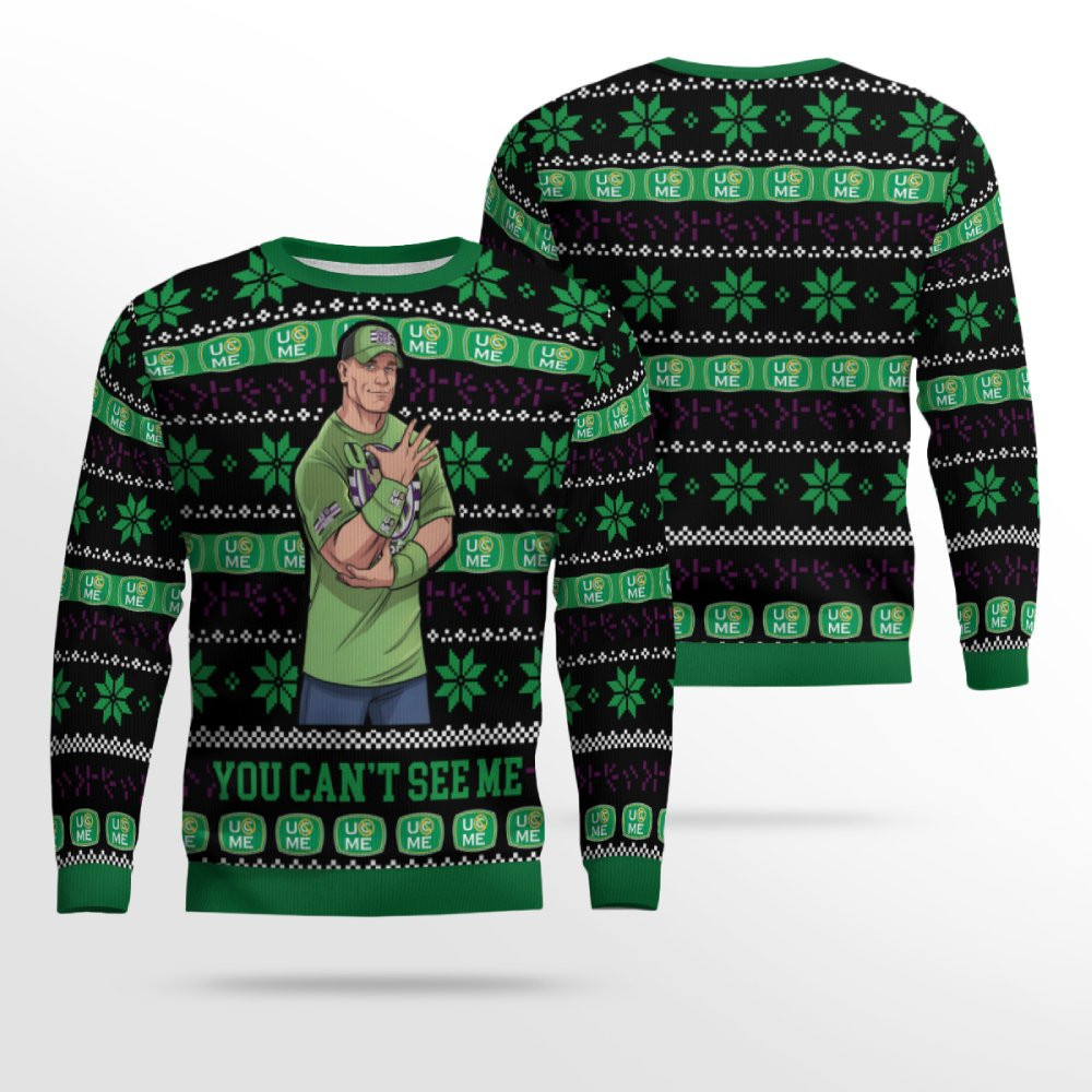 You Can't See Me John Cena Ugly Sweater