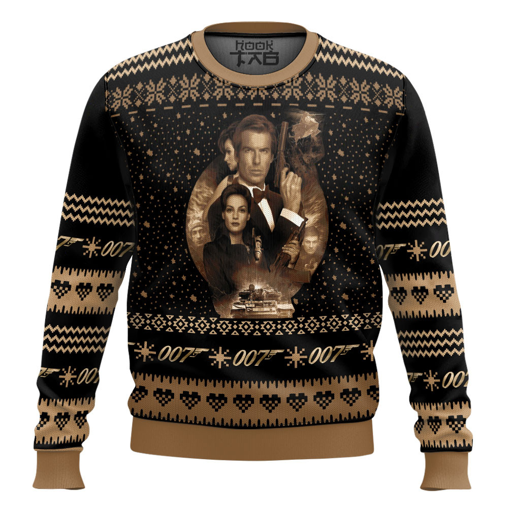 James Bond 007 Christmas Sweater