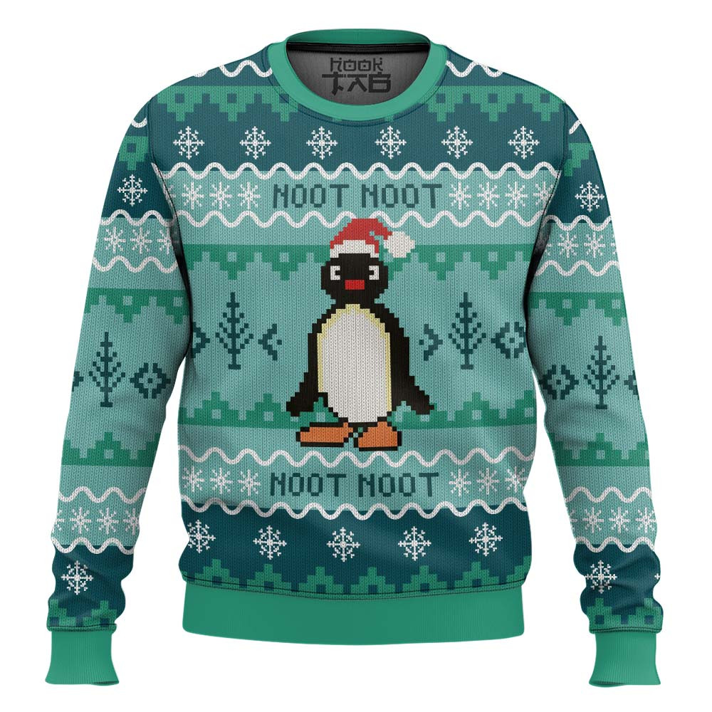 NOOT NOOT Pingu Ugly Christmas Sweater