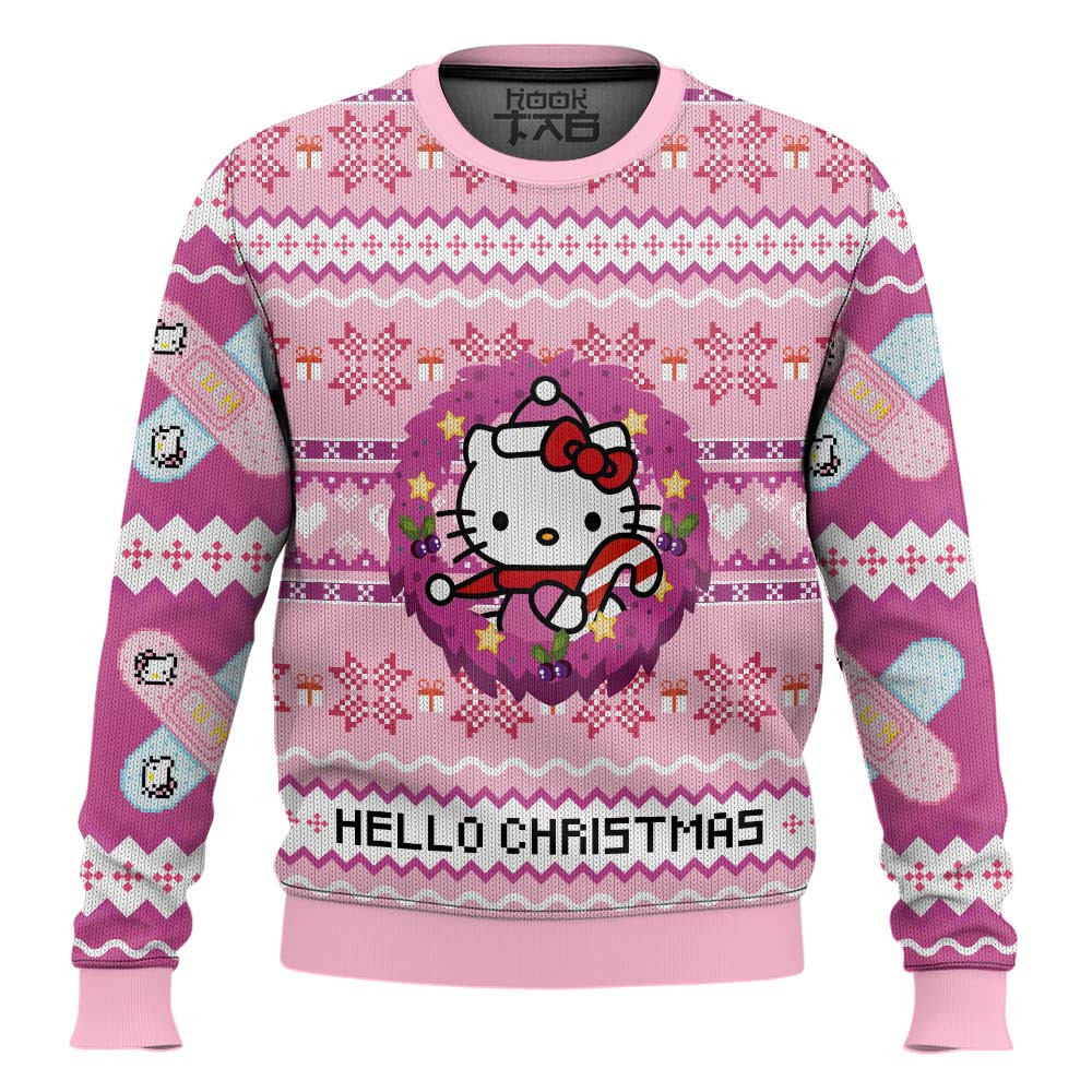 Hello Christmas Hello Kitty Ugly Christmas Sweater