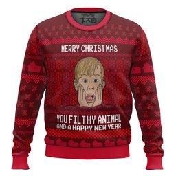 Merry Christmas Home Alone Ugly Christmas Sweater