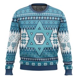 Hanukkah Ugly Christmas Sweater