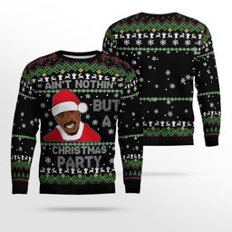 Ain't Nothing But a Christmas Party 2PAC Christmas Ugly Sweater