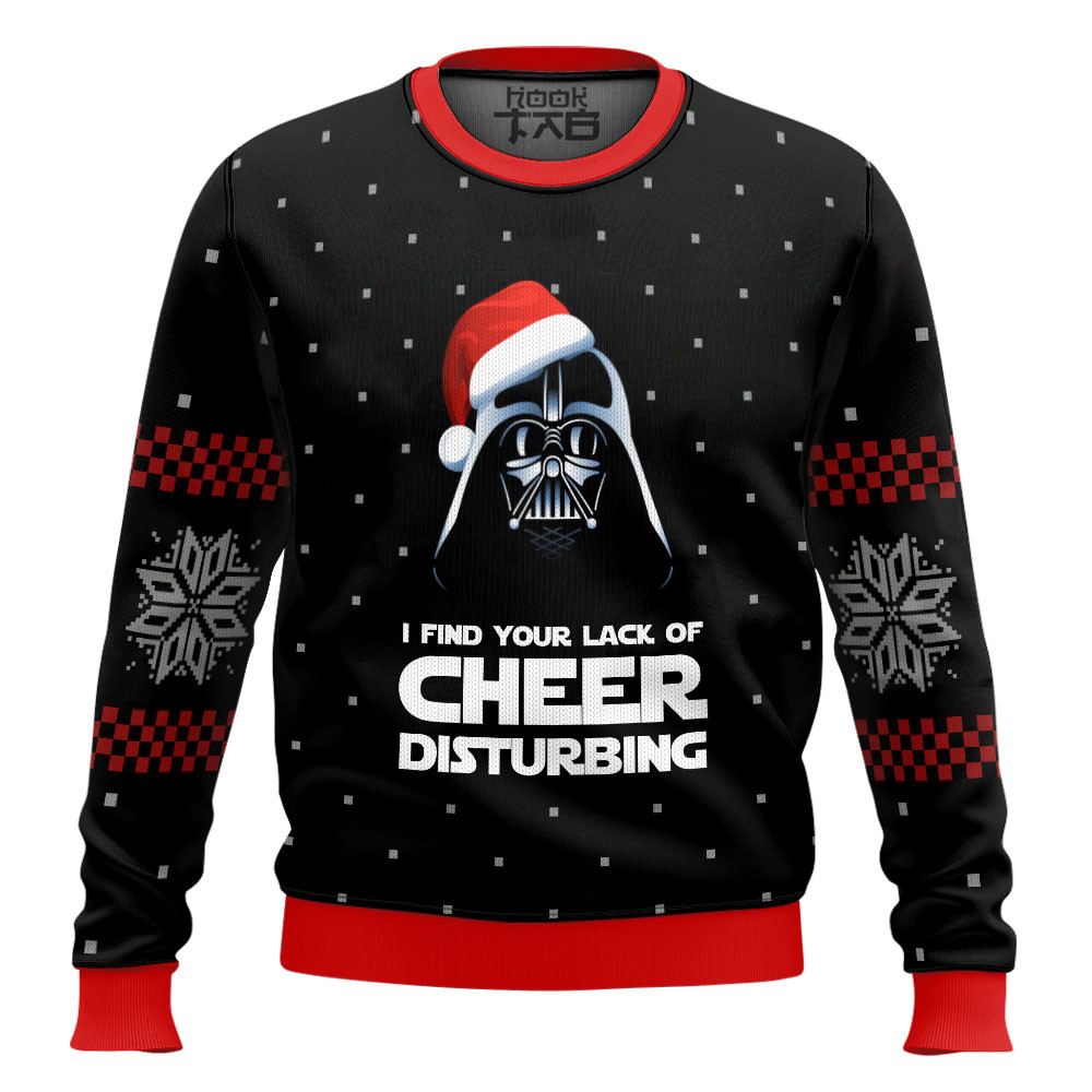 Star Wars Vader Lack of Cheer Ugly Christmas Sweater