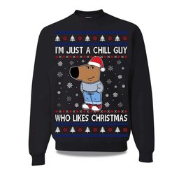 2026 I?m Just A Chill Guy Who Like Ugly Christmas Sweater