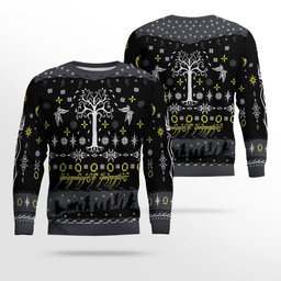 Tree Of Gondor Ugly Christmas Sweater