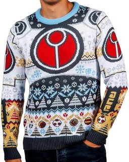 Warhammer 40,000 T'au Ugly Christmas Sweater