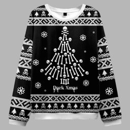 Dark Xmas Ugly Christmas Sweater