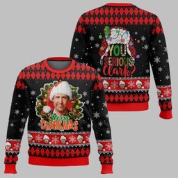 National Lampoon Clark Griswold Ugly Christmas Sweater