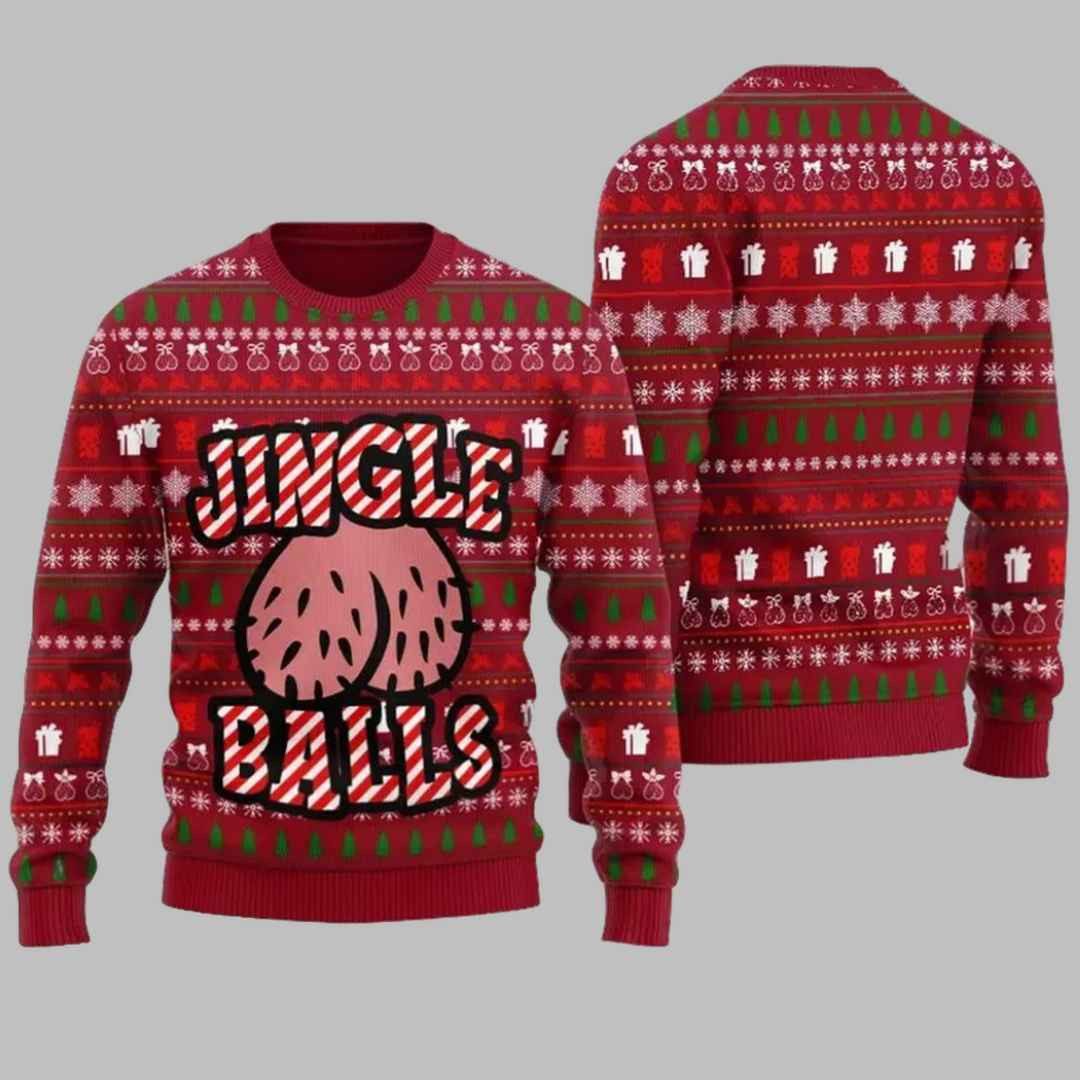 Jingle Balls Ugly Christmas Sweater