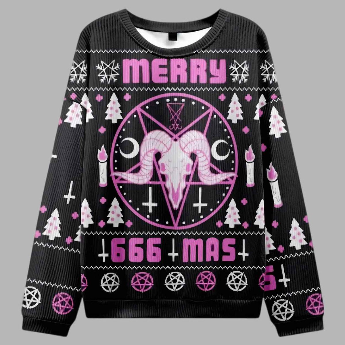 Merry 666 Mas Ugly Christmas Sweater