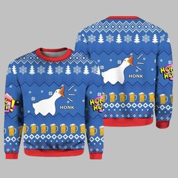Duck Honk Honk Goose Ugly Christmas Sweater