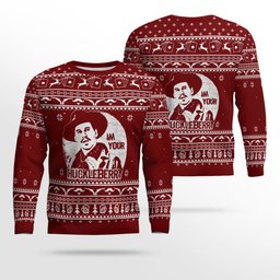 Tombstone Im Your Huckleberry Ugly Christmas Sweater