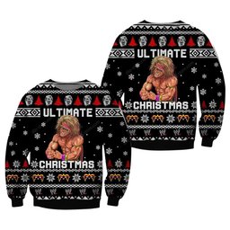 The Ultimate Warrior Ugly Christmas Sweater