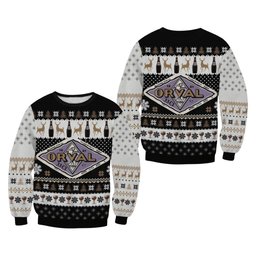 Orval Beer Orval Beer Gift Fan Ugly Christmas Sweater