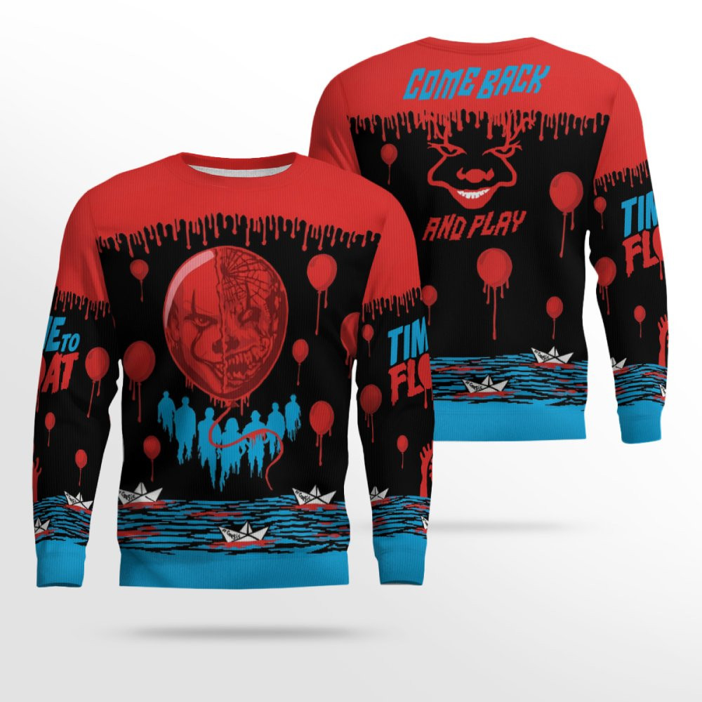 Pennywise Christmas Jumper Ugly Sweater
