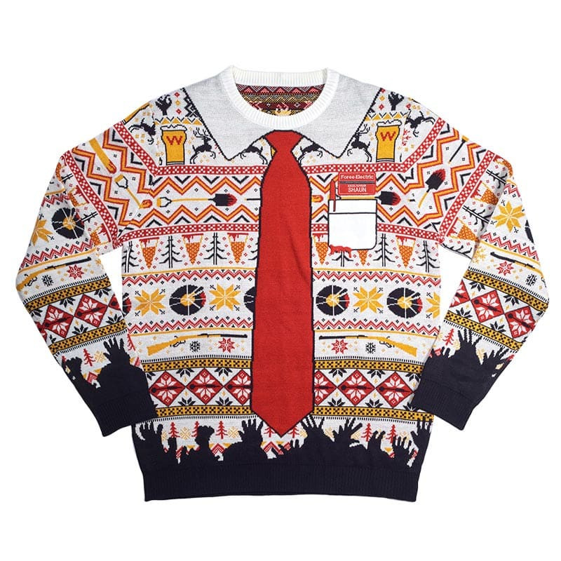 Shaun of the Dead Christmas Ugly Sweater