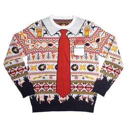 Shaun of the Dead Christmas Ugly Sweater