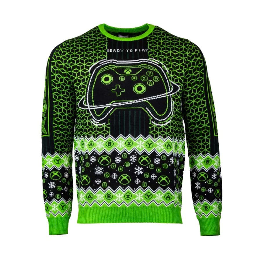 Xbox ?Ready to Play? Christmas Ugly Sweater
