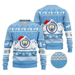 Manchester City Ugly Christmas Sweater