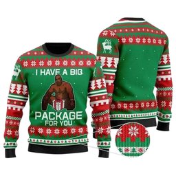 Funny Bed Room Meme Ugly Christmas Sweater