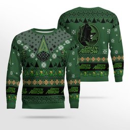 Green Arrow Dc Comics Ugly Christmas Sweater