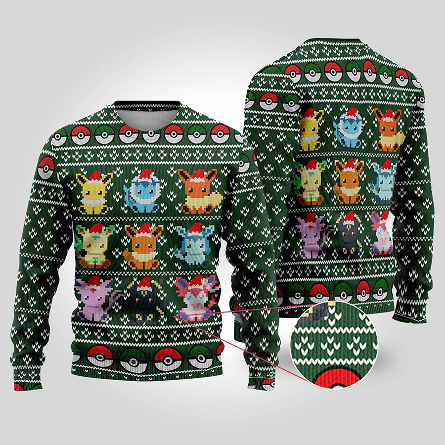 Eevee Ugly Christmas Sweater