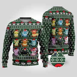 Eevee Ugly Christmas Sweater