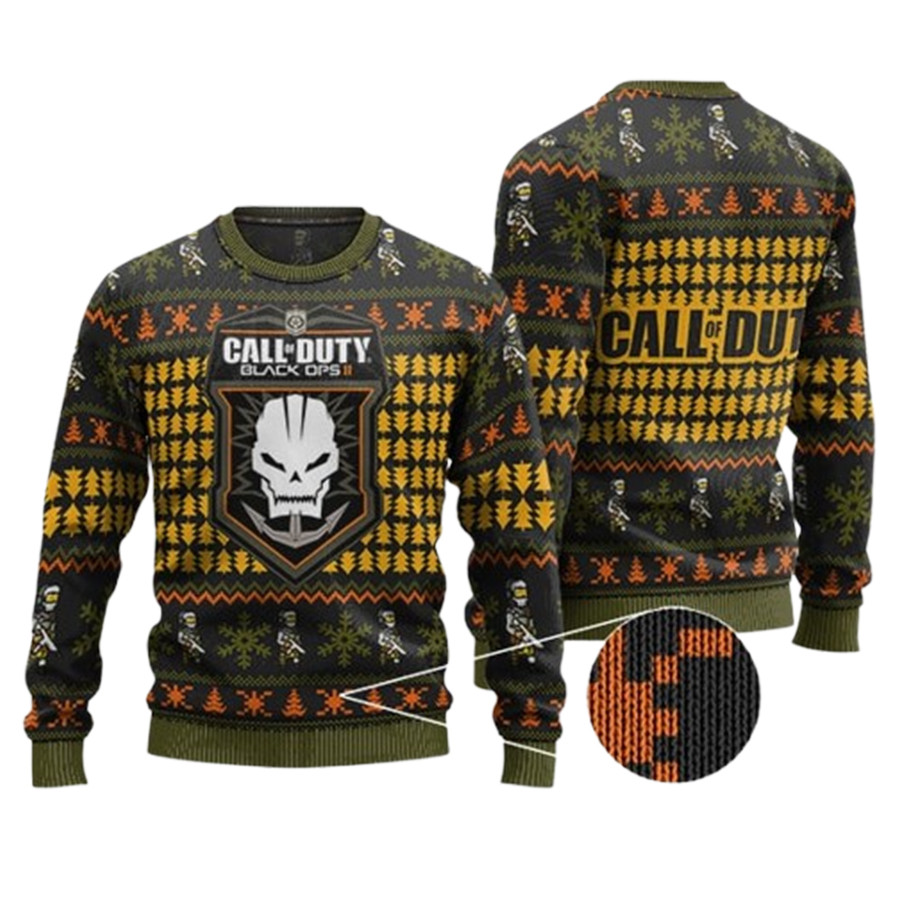 Black Ops 2 Call Of Duty Ugly Christmas Sweater