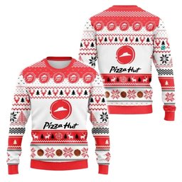 Pizza Hut Ugly Christmas Sweater