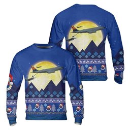 Us Air Force Arizona Air National Guard 161St Air Refueling Wing Kc 135R Stratotanker Ugly Christmas Sweater