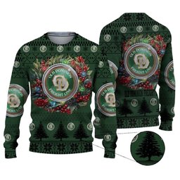 Christmas 2024 Old Dominion Freight Line Logo Ugly Christmas Sweater