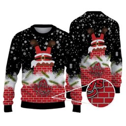 Arbys Logo Santa Funny Ugly Christmas Sweater
