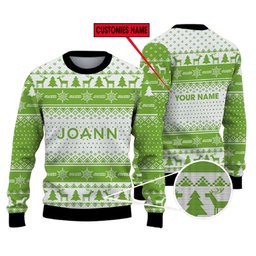 Personalized Jo Ann Stores Logo Ugly Christmas Sweater