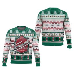 The Famous Narragansett Beer Ugly Christmas Sweater