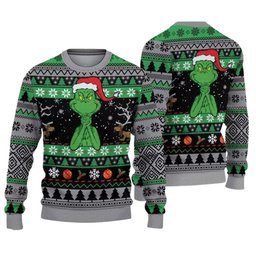 Merry Grinch Mas Ugly Christmas Sweater
