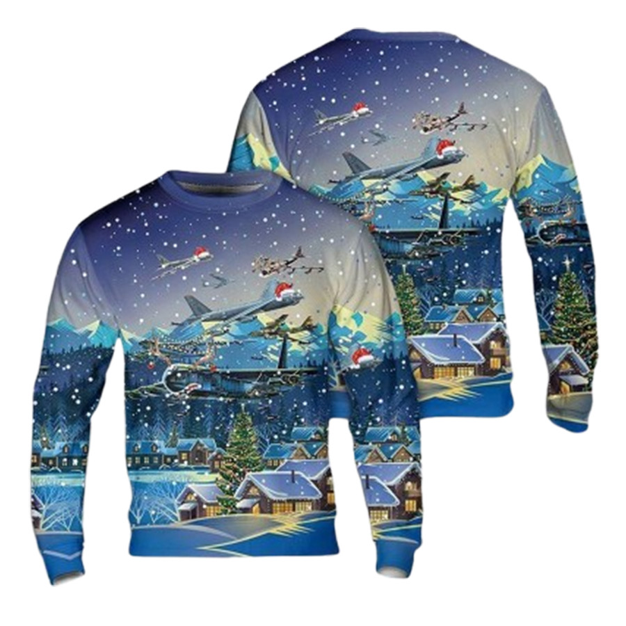 Us Army Boeing B 52 Stratofortress Ugly Christmas Sweater