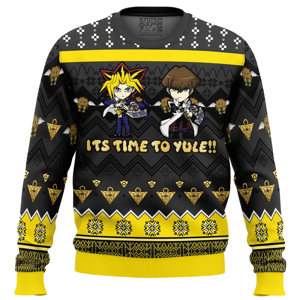 It's Time To Yule! Yu Gi Oh Ugly Christmas Sweater