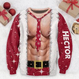 Ho Ho Ho I'm Your Santa Couple Ugly Christmas Sweater