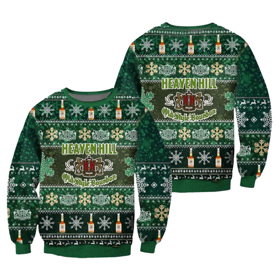 Heaven Hill Old Style Bourbon Christmas Ugly Christmas Sweater